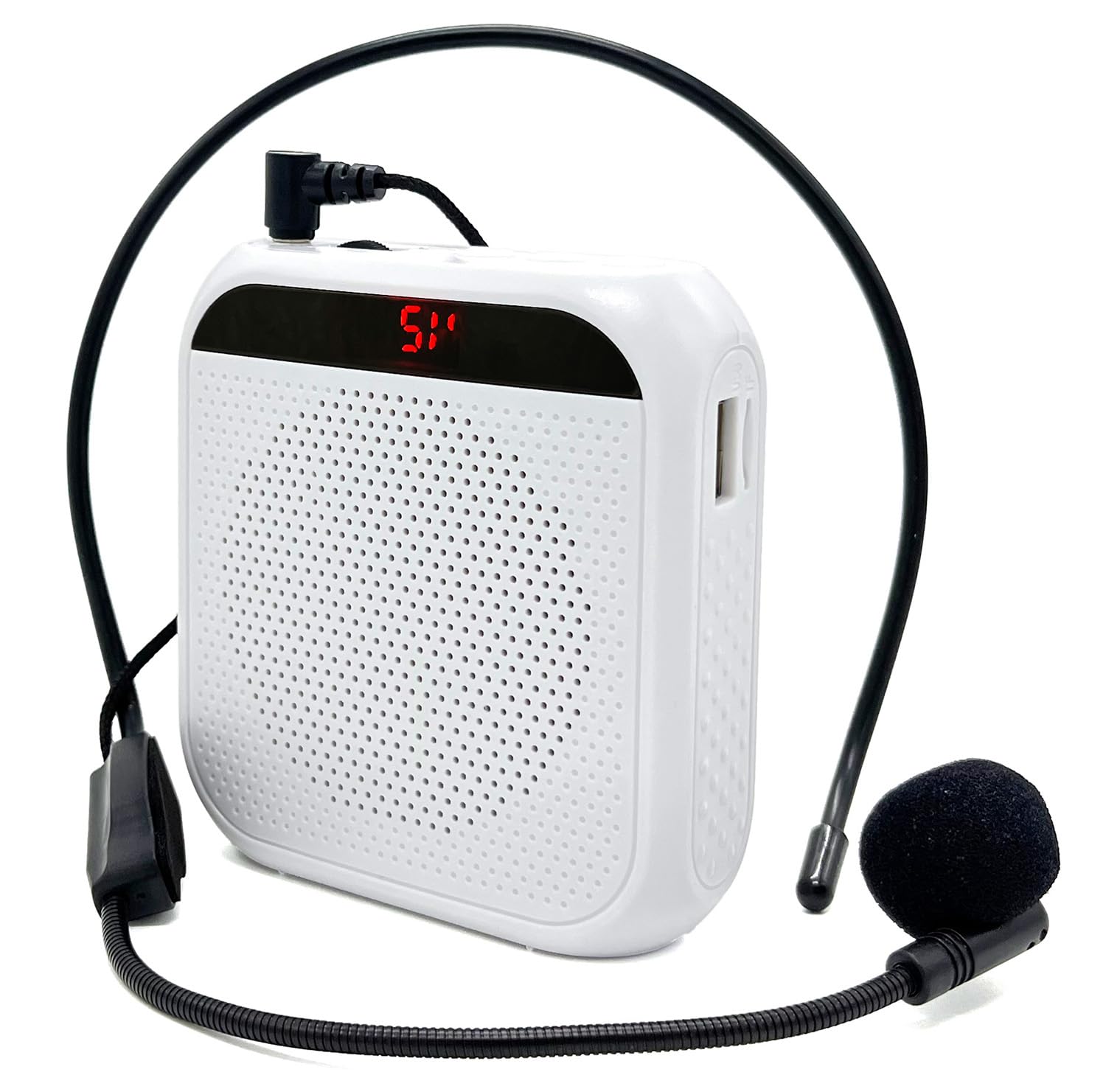 Amazon | 拡声器 拡声器スピーカー ポータブル ハンズフリー ヘッド